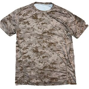Born Primitive Men's Large Digital Desert Camo Range Short Sleeve Shirt